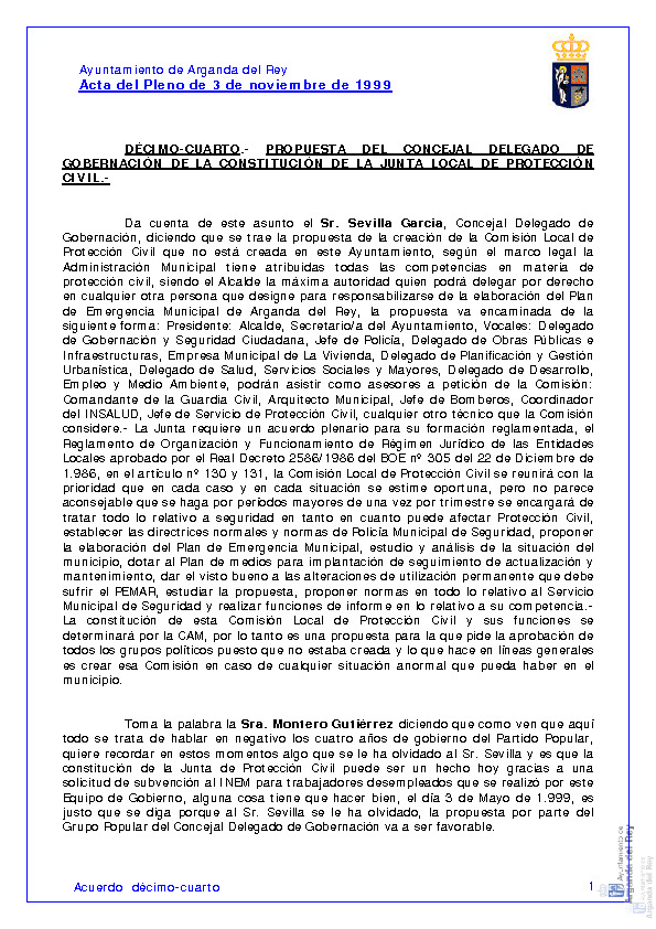Imagen Actas de la Junta Local
